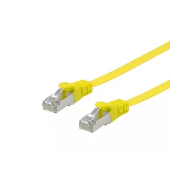 Equip Cat.6A U/FTP Flach-Patchkabel RJ-45 2m Gelb