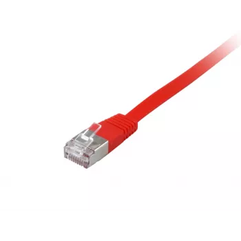 EQUIP Cat.6A U/FTP Flach-Patchkabel RJ-45 3m Rot