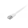 Equip Cat.6A U/FTP Flach-Patchkabel, 5,0 m, Weiß, 5 m, Cat6a, U/FTP (STP), RJ-45, RJ-45, Weiß