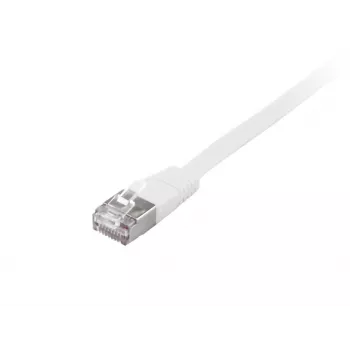Equip Cat.6A U/FTP Flach-Patchkabel, 5,0 m, Weiß, 5 m, Cat6a, U/FTP (STP), RJ-45, RJ-45, Weiß