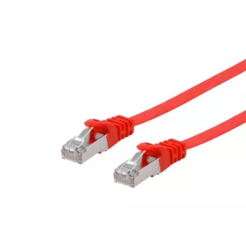 Equip Cat.6A U/FTP Flach-Patchkabel RJ-45 5m Rot
