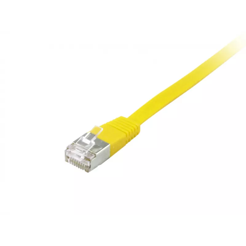 Netzwerkkabel Equip Cat.6A U/FTP Flach-Patchkabel RJ-45 5m Gelb