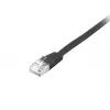 Equip Cat.6A U/FTP Flach-Patchkabel RJ-45 10m Schwarz