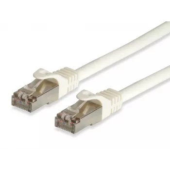 Patchkabel Equip Cat.6A Pro RJ-45 S/FTP 20m Weiß