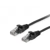 Patchkabel Equip Cat.6A RJ-45 U/UTP 2m Schwarz