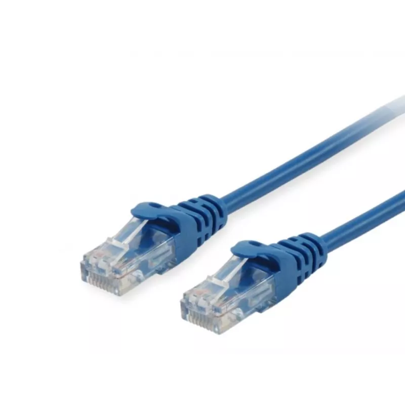 Netzwerkkabel Equip Cat.6A U/UTP RJ-45 5m Blau