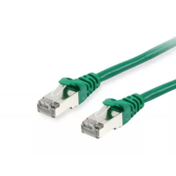 Equip Cat.6A S/FTP Patchkabel, Grün, 0,15 m, 0,15 m, Cat6a, S/FTP (S-STP), RJ-45, RJ-45, Grün