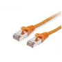 Equip Cat.6A S/FTP Patchkabel, Orange, 25m, 25 m, Cat6a, S/FTP (S-STP), RJ-45, RJ-45, Orange