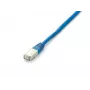 Equip Cat.6A Platinum S/FTP Patchkabel, 3,0 m, Blau, 3 m, Cat6a, S/FTP (S-STP), RJ-45, RJ-45, Blau