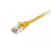 Netzwerkkabel Equip Cat.6A S/FTP RJ-45 0,25 m Gelb