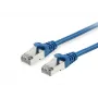 Equip Cat.6A S/FTP Patchkabel, 0,25 m, Blau