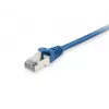Equip Cat.6A S/FTP Patchkabel, 0,25 m, Blau