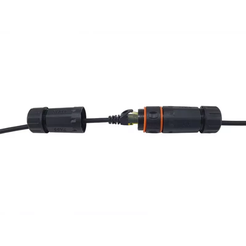 Equip Cat.6A S/FTP Outdoor-Patchkabel, 3,0 m, Schwarz