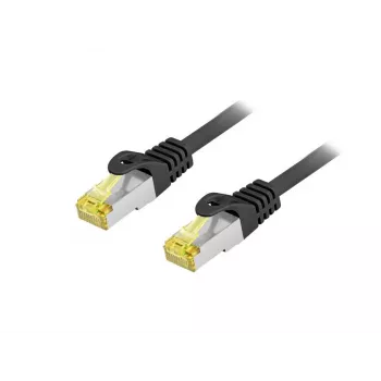 Equip Cat.6A S/FTP Outdoor-Patchkabel, 1,5m, Schwarz