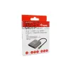 Equip 133488 3-in-1 USB-C auf HDMI / USB-A / USB-PD-Adapter, USB 3.2 Gen 1 (3.1 Gen 1), 4K/60 Hz, 100 W PD, Aluminium, Schwarz/Grau