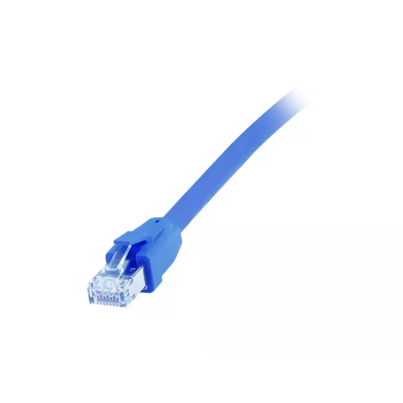 Equip Cat. 8.1 S/FTP (PIMF) Patchkabel RJ-45 Cat8.1 2,0 m Blau