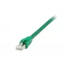 Equip Cat 8.1 S/FTP (PIMF) Patchkabel, LSOH, 1,0 m, Grün