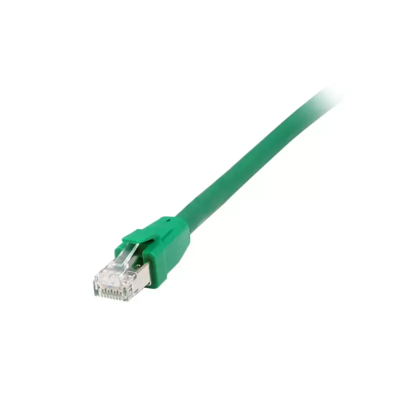 Equip Cat 8.1 S/FTP (PIMF) Patchkabel, LSOH, 1,0 m, Grün