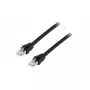Equip Cat 8.1 S/FTP (PIMF) Patchkabel, LSOH, 3,0m, Schwarz