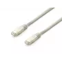 Equip Cat.6A Platinum S/FTP Patchkabel, Grau, 2,0 m, 10 Stück/Set