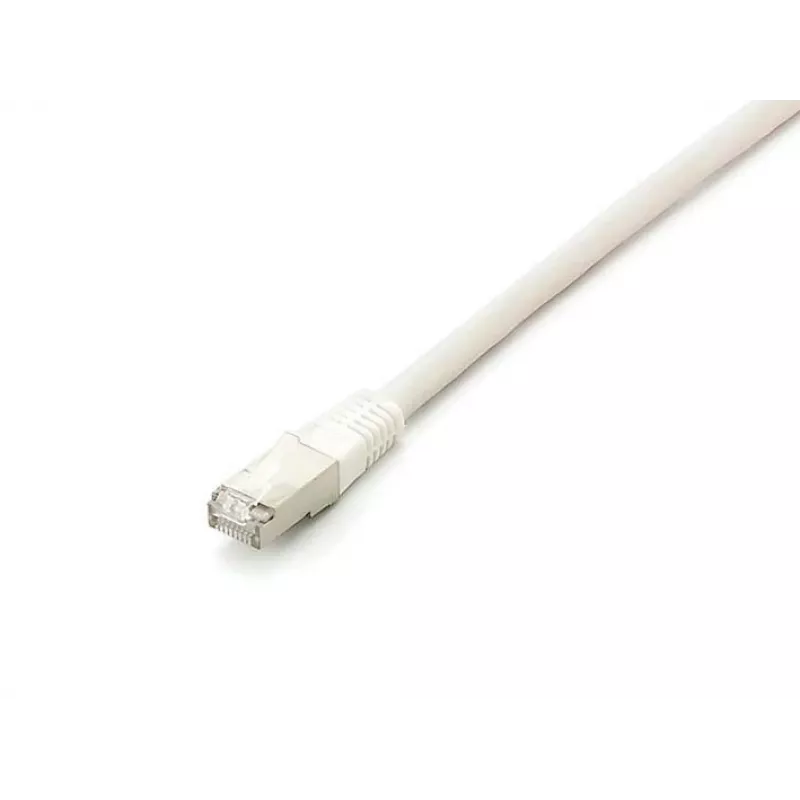 Equip Cat.6A Platinum S/FTP Patch Kabel, White, 0.5m , 10pcs/set