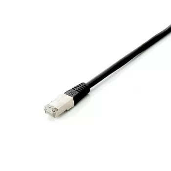 Equip Cat.6A Platinum S/FTP Patchkabel, Schwarz, 0,5 m, 10 St./Set