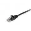 Patchkabel Equip Cat.6 RJ-45 U/UTP 0,15 m Schwarz