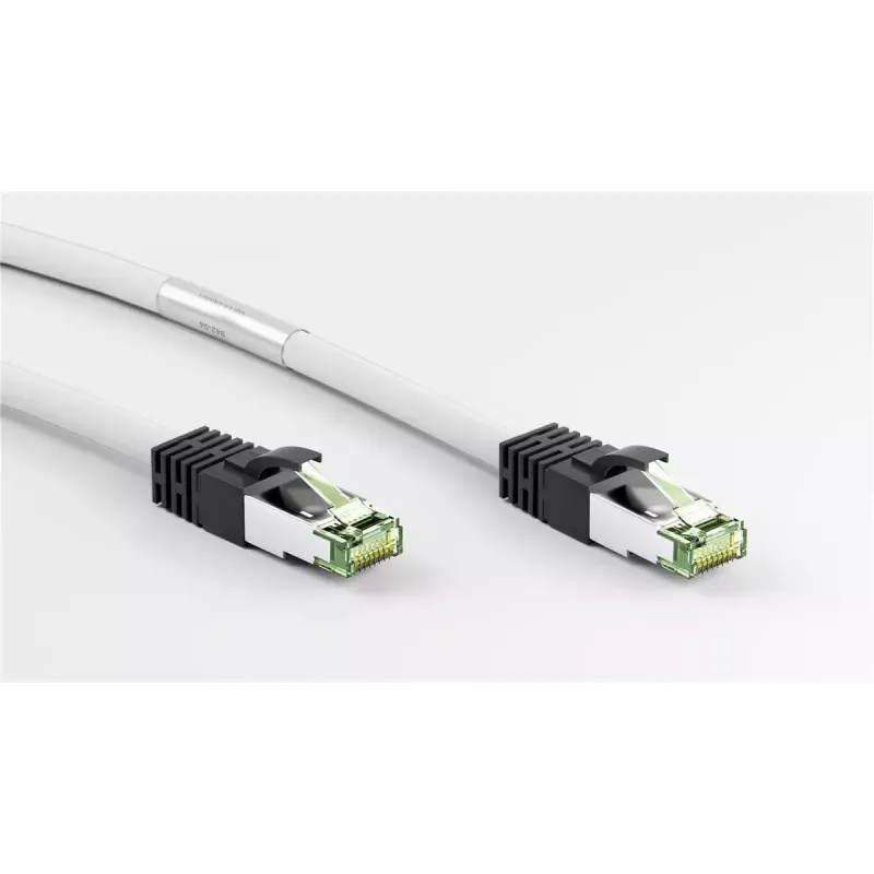 Netzwerkkabel Goobay CAT 8.1 Patchkabel RJ-45 Cat8.1 3m Weiß