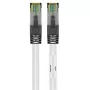 Netzwerkkabel Goobay CAT 8.1 Patchkabel RJ-45 Cat8.1 3m Weiß