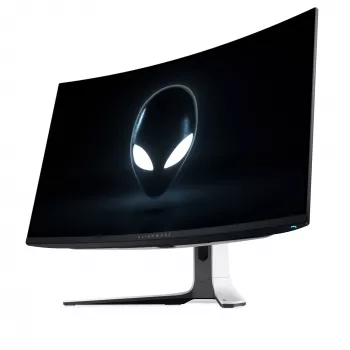 Alienware AW3225QF Computer-Monitor 81,3 cm (32 Zoll) 3840 x 2160 Pixel 4K Ultra HD QD-OLED Schwarz, Weiß