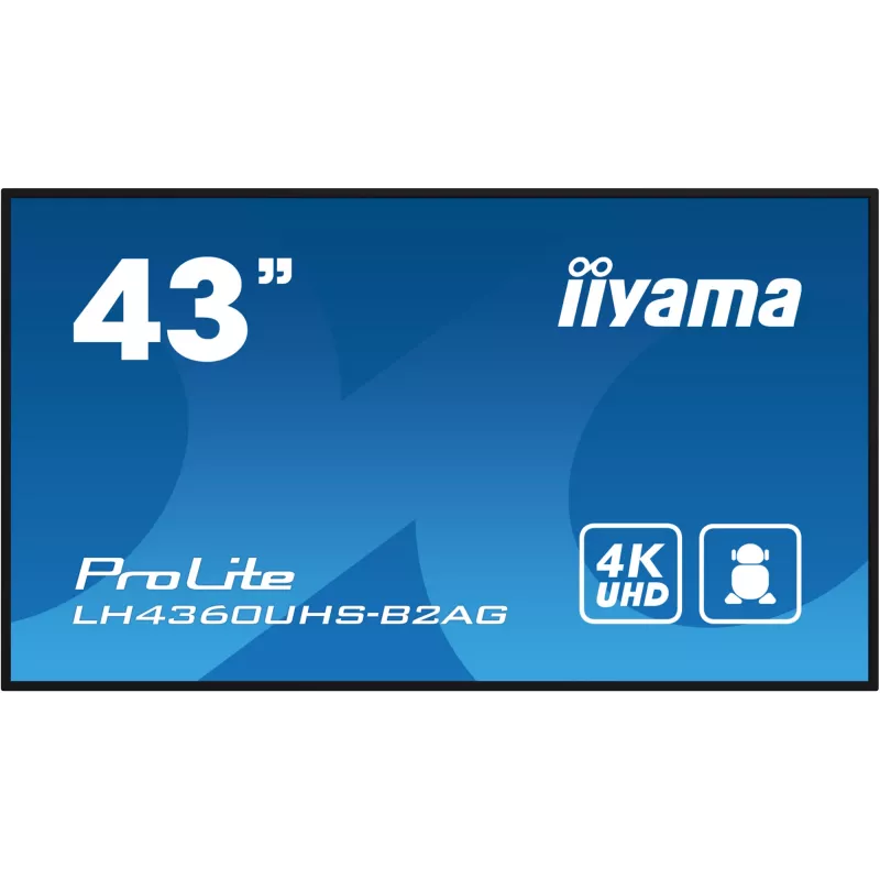 iiyama ProLite LH4360UHS-B2AG 43 Zoll 4K UHD Digital-Signage-Display