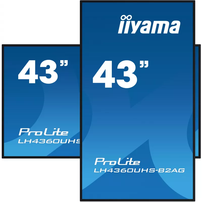 iiyama ProLite LH4360UHS-B2AG 43 Zoll 4K UHD Digital-Signage-Display