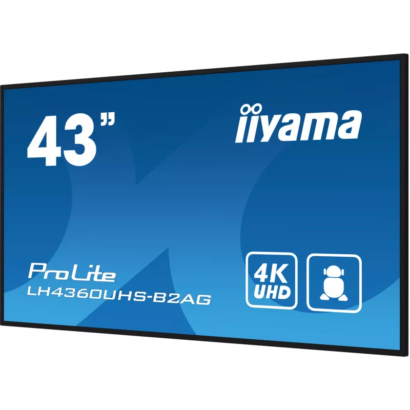 iiyama ProLite LH4360UHS-B2AG 43 Zoll 4K UHD Digital-Signage-Display