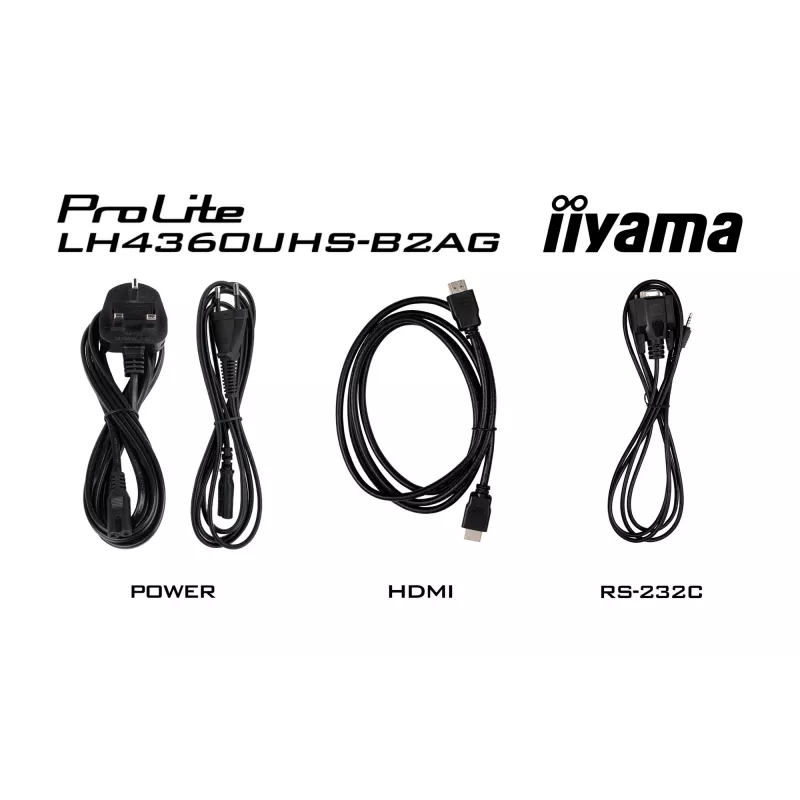 iiyama ProLite LH4360UHS-B2AG 43 Zoll 4K UHD Digital-Signage-Display