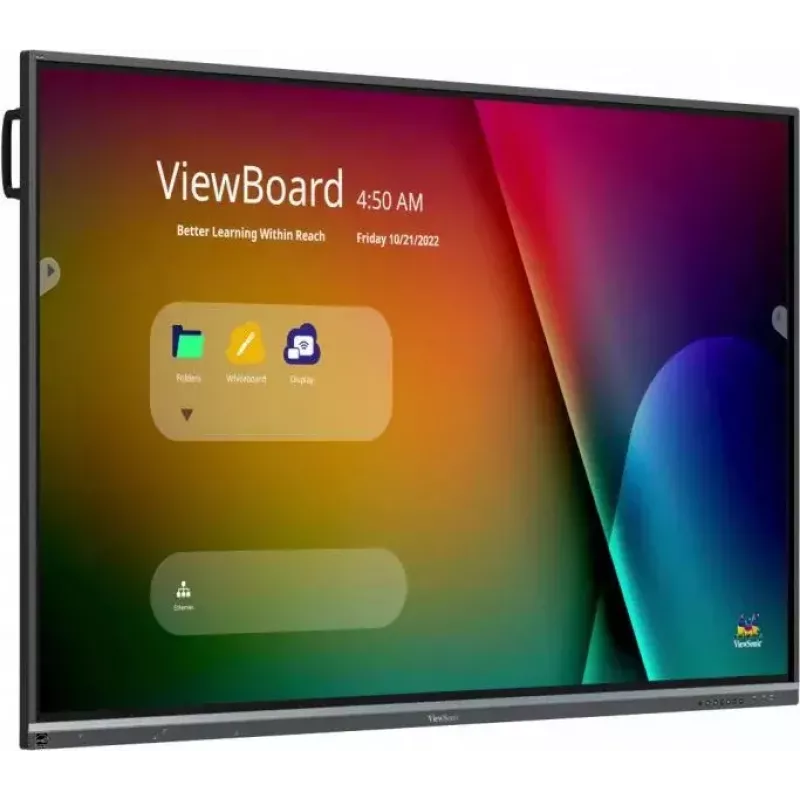 Viewsonic IFP6550-5F interaktives Whiteboard 165,1 cm (65 Zoll) 3840 x 2160 Pixel Touchscreen Schwarz HDMI