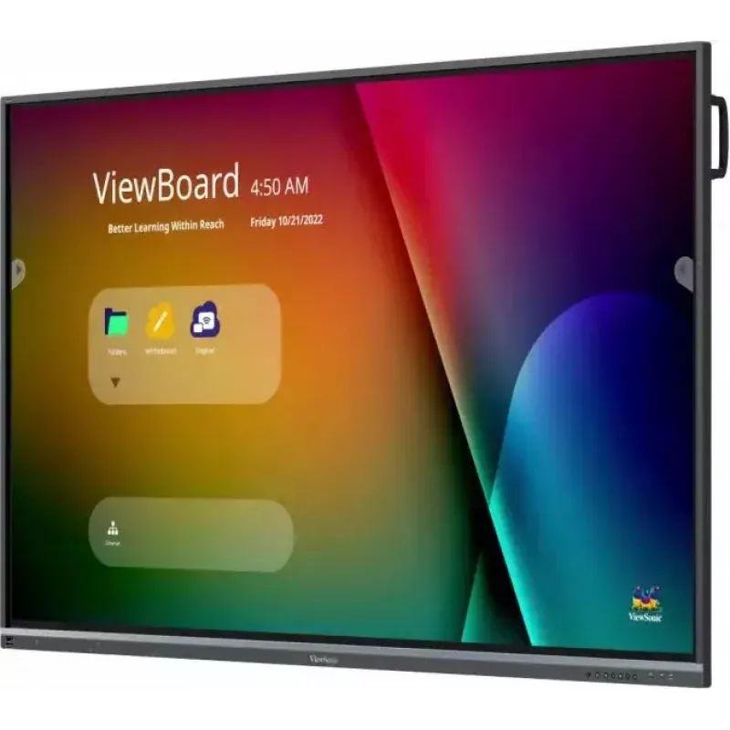 Viewsonic IFP6550-5F interaktives Whiteboard 165,1 cm (65 Zoll) 3840 x 2160 Pixel Touchscreen Schwarz HDMI