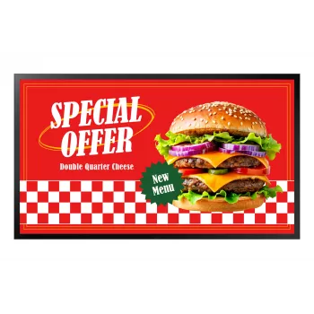 Samsung OH55DX (LH55OHDEBGBXEN) Outdoor-Digital-Signage-Display 139,7 cm (55 Zoll) LCD Full HD 3500 cd/m² Tizen 24/7, IP56, Schwarz