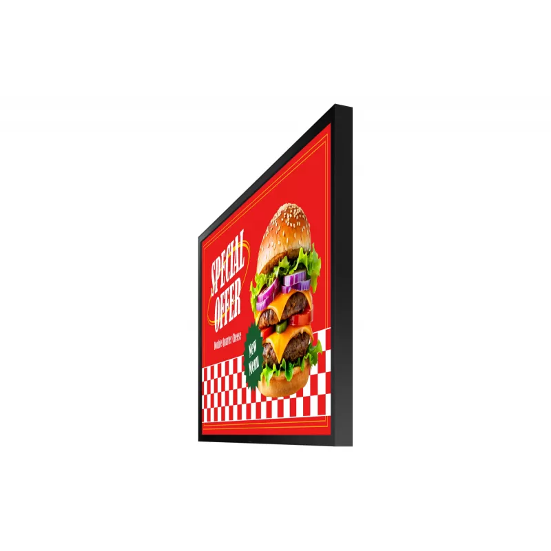 Samsung OH55DX (LH55OHDEBGBXEN) Outdoor-Digital-Signage-Display 139,7 cm (55 Zoll) LCD Full HD 3500 cd/m² Tizen 24/7, IP56, Schwarz