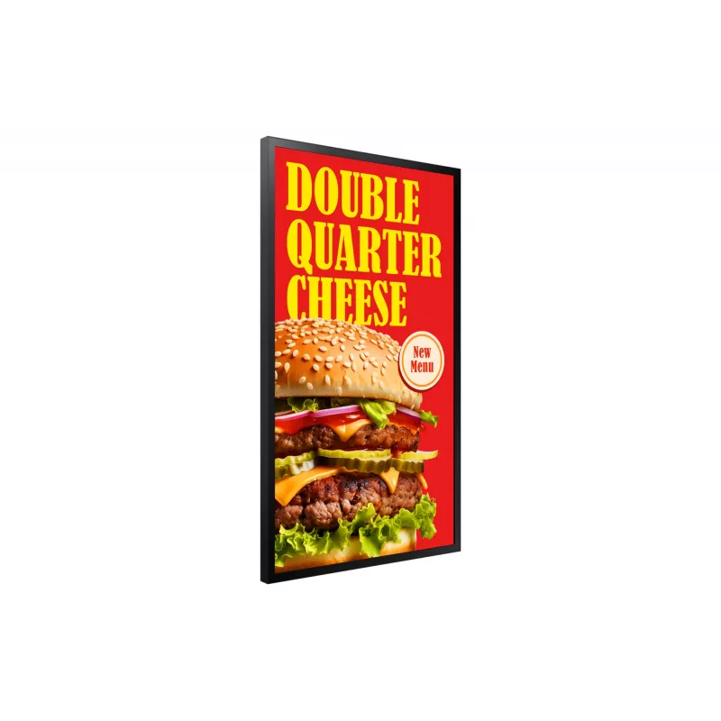 Samsung OH55DX (LH55OHDEBGBXEN) Outdoor-Digital-Signage-Display 139,7 cm (55 Zoll) LCD Full HD 3500 cd/m² Tizen 24/7, IP56, Schwarz