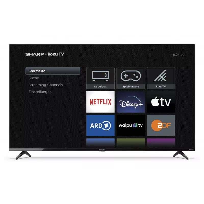 Sharp 55GJ4225E 139,7 cm (55 Zoll) 4K Ultra HD Smart TV Wi-Fi Schwarz