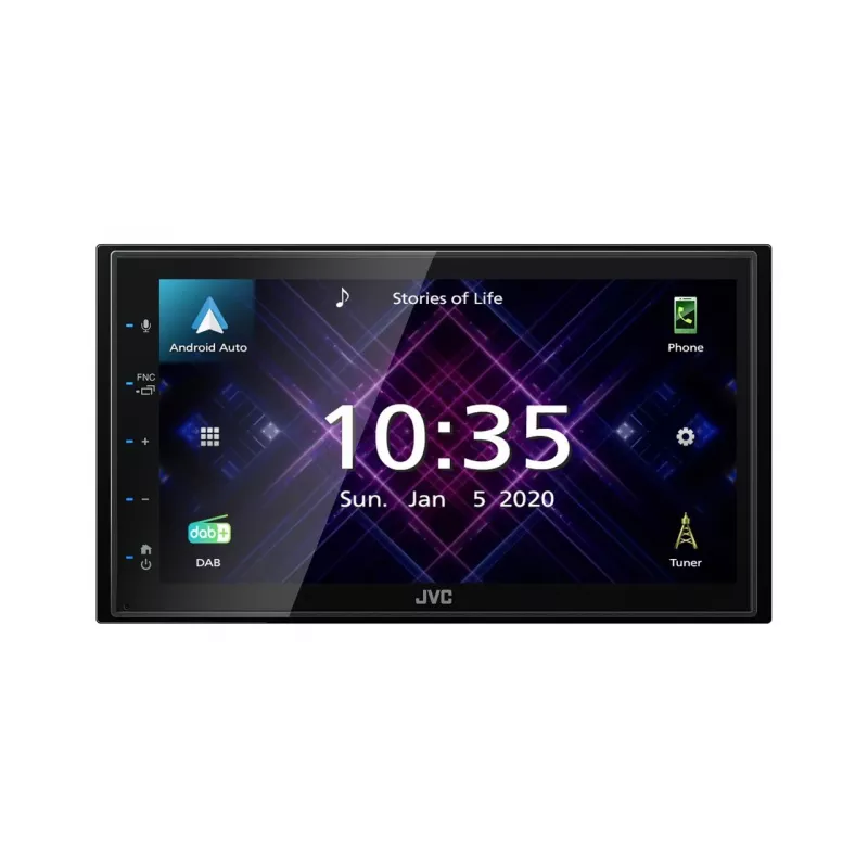 JVC KW-M565DBT Auto-Medienempfänger Schwarz 200 W Bluetooth