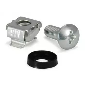 Montageset Equip M6 Kafigmutter- und Schraubenset 50 Sätze