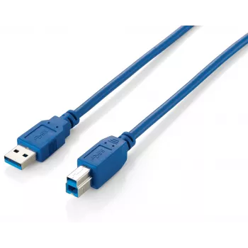 Equip USB 3.0 Typ-A-auf-Typ-B-Kabel, 3,0 m, Blau