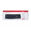 Equip 245213 Tastatur Büro USB QWERTY Italienisch Schwarz