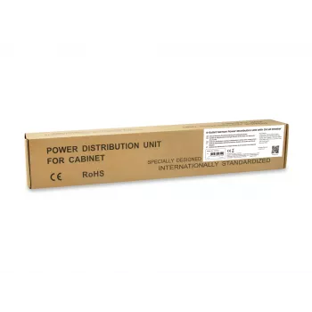 Equip 333312 Stromverteilungseinheit (PDU) 6 AC-Steckdosen 1U schwarz