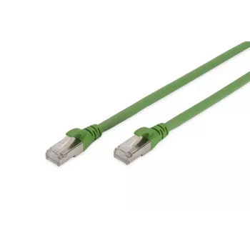 DIGITUS Patchkabel - CAT6a - S/FTP - vergossen - 5m - Grün