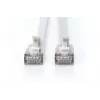 DIGITUS schlank Patchkabel - CAT6A - F-FTP - 5 m - Grau