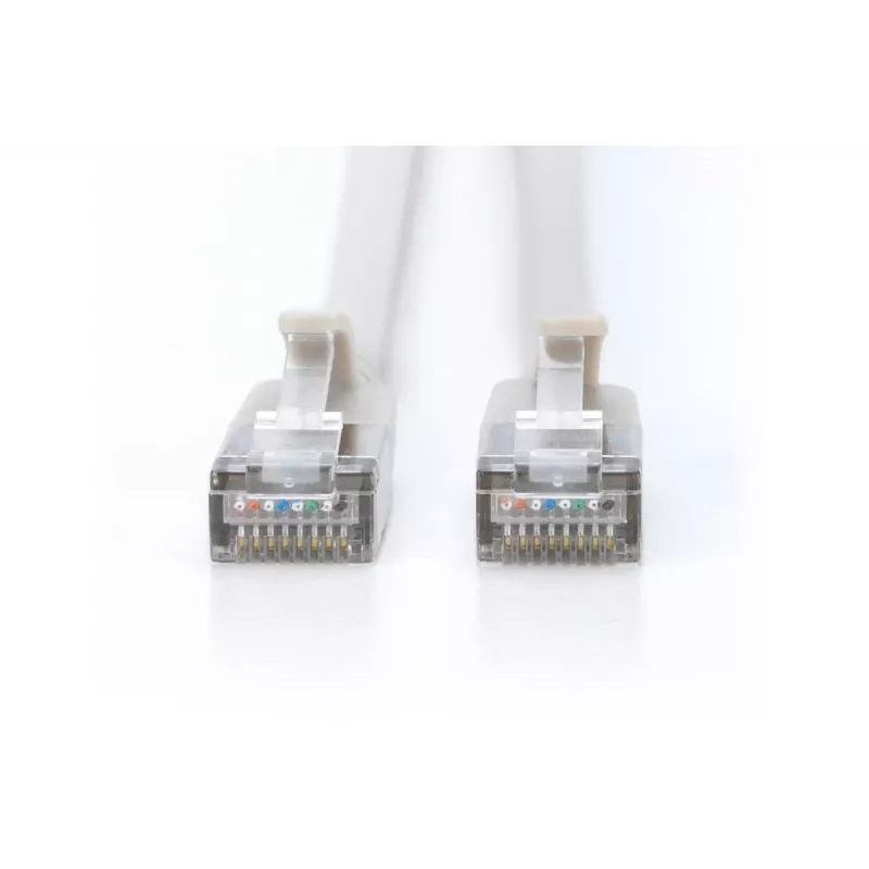 DIGITUS schlank Patchkabel - CAT6A - F-FTP - 5 m - Grau