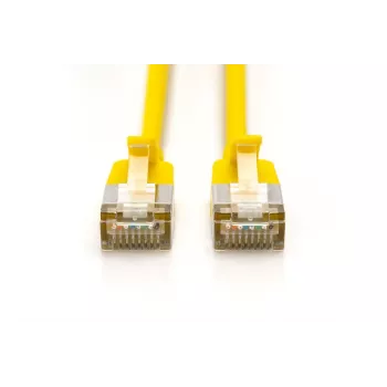 Netzwerkkabel Digitus DK-1632-A-005S-Y 0,5 m Cat6a F/FTP Gelb