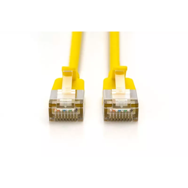 Netzwerkkabel Digitus DK-1632-A-005S-Y 0,5 m Cat6a F/FTP Gelb